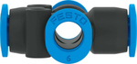 Фитинг цанговый крестообразный Festo QSMX-6