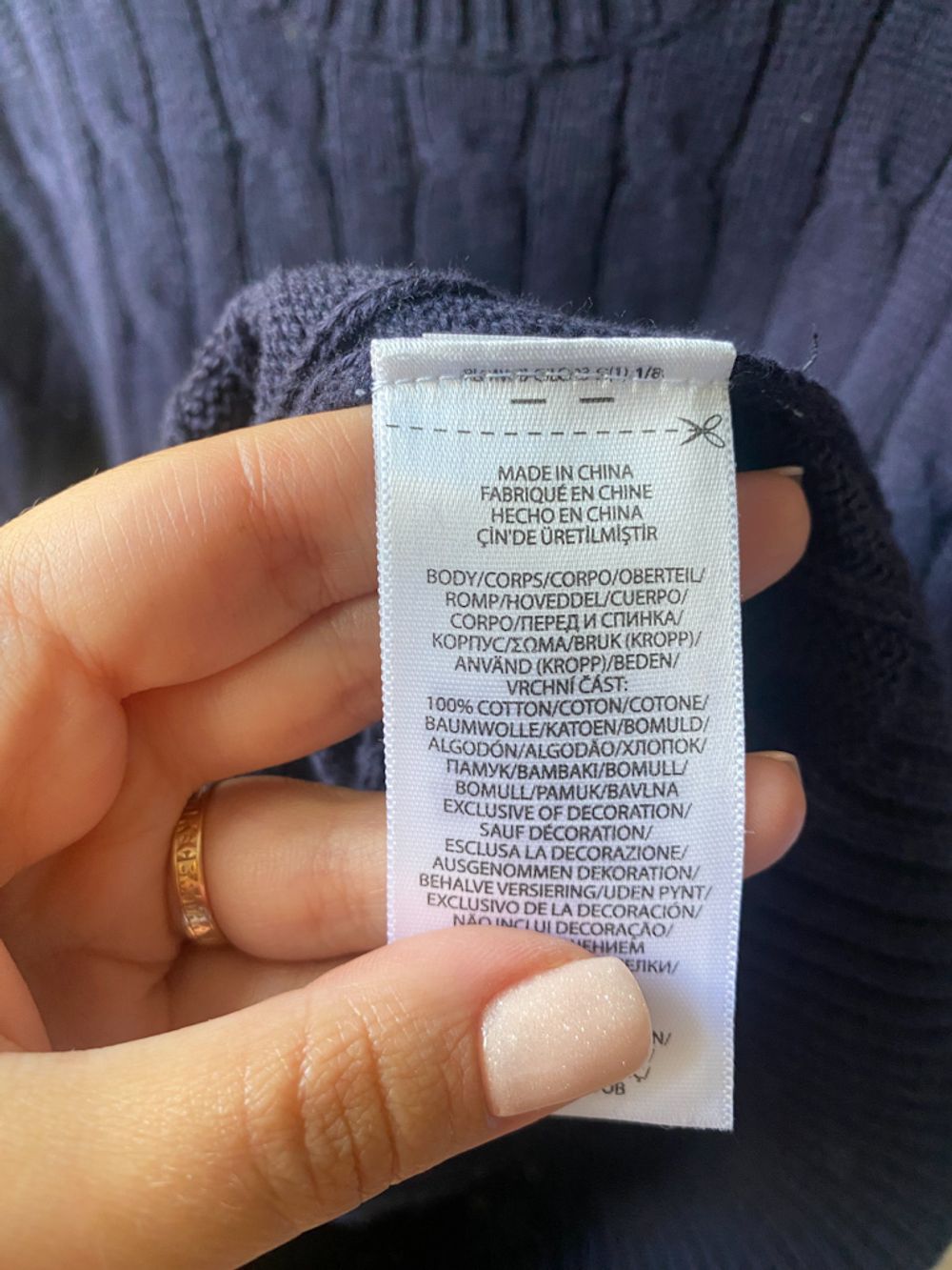 Хлопковый свитер Ralph Lauren, 116