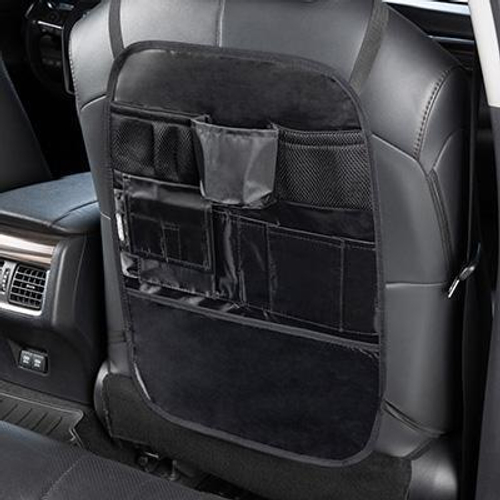 Органайзер на спинку переднего сиденья Skyway 7 карманов пвх черный