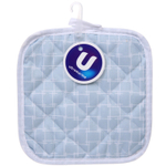 Прихватка 17,5*17,5см «Тоскана», цвет голубой