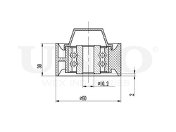 Ролик приводного ремня UNIO TNS-10182