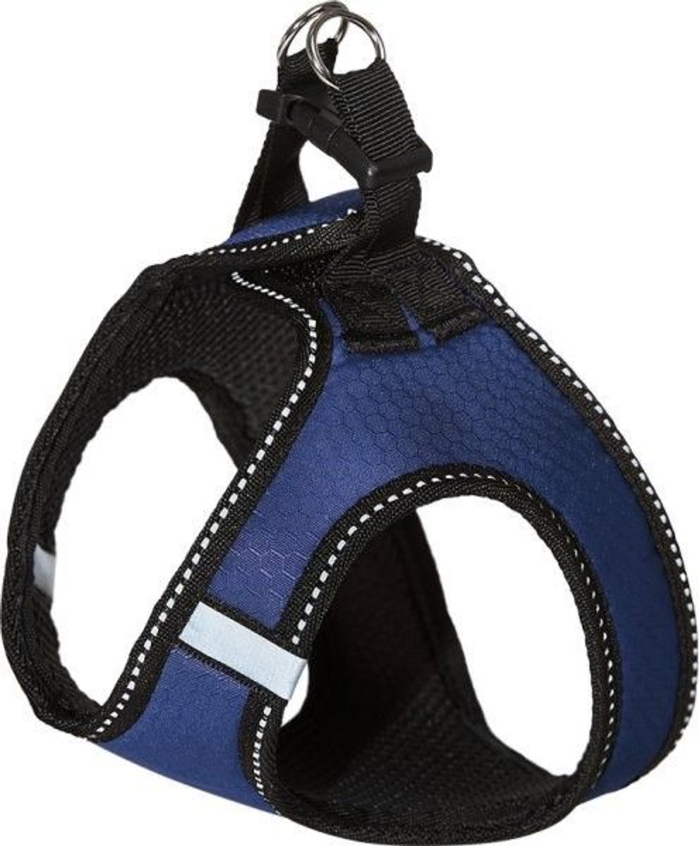 Шлейка-жилет "Соты" №7 L 46-52 см синяя SAIVAL