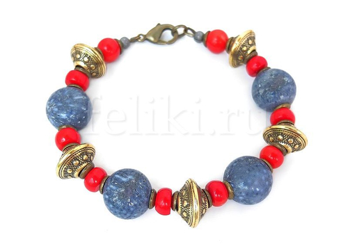 браслет из коралла (б-2013)