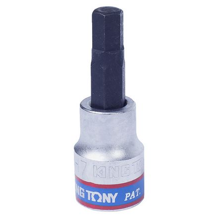 Цена на KING TONY (302507) Насадка (бита) торцевая 3/8", L = 50 мм, HEX, 7 мм