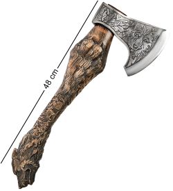 TP-20 Топор большой с объемной резьбой «Волчья лапа»
