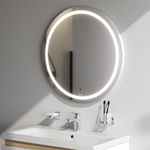 Универсальное зеркало с контурной LED-подсветкой, ИК- сенсором, круглое, 70 см AM.PM X-Joy M85AMOX0701WG