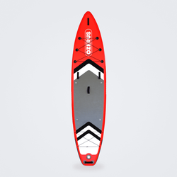 Sup board ozerus сап борд двухслойный. доска надувная 11.6' (цвет: красный/серый)