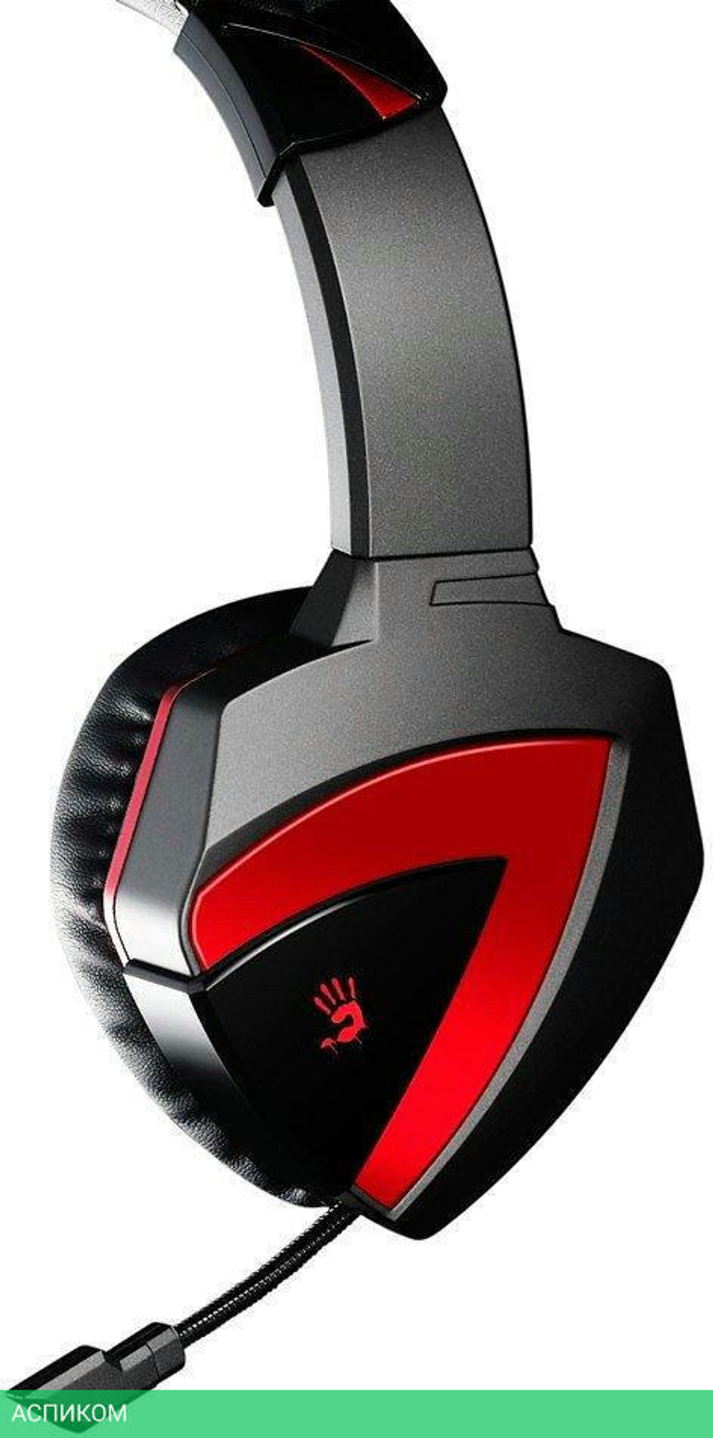 Наушники A4Tech Bloody G500 черный/красный