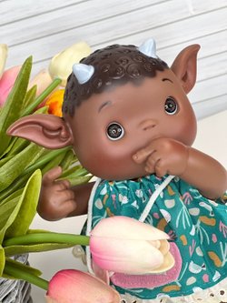 Пупс Nines 24см Duendys Gofry-mulato (N0374N2)