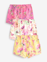 Пижама для девочки Next 604-291, 3 шт., Розовый, Светло-желтый