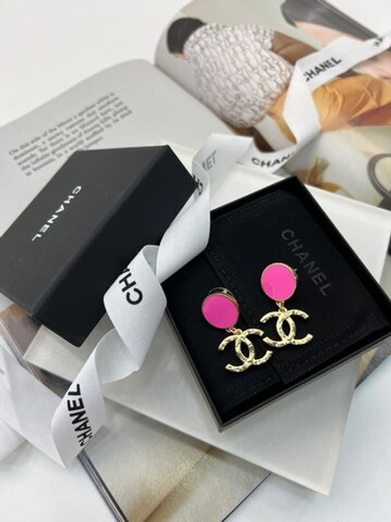 Серьги CHANEL