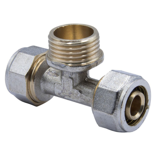 Тройник 16*1/2*16 ц/нар/ц