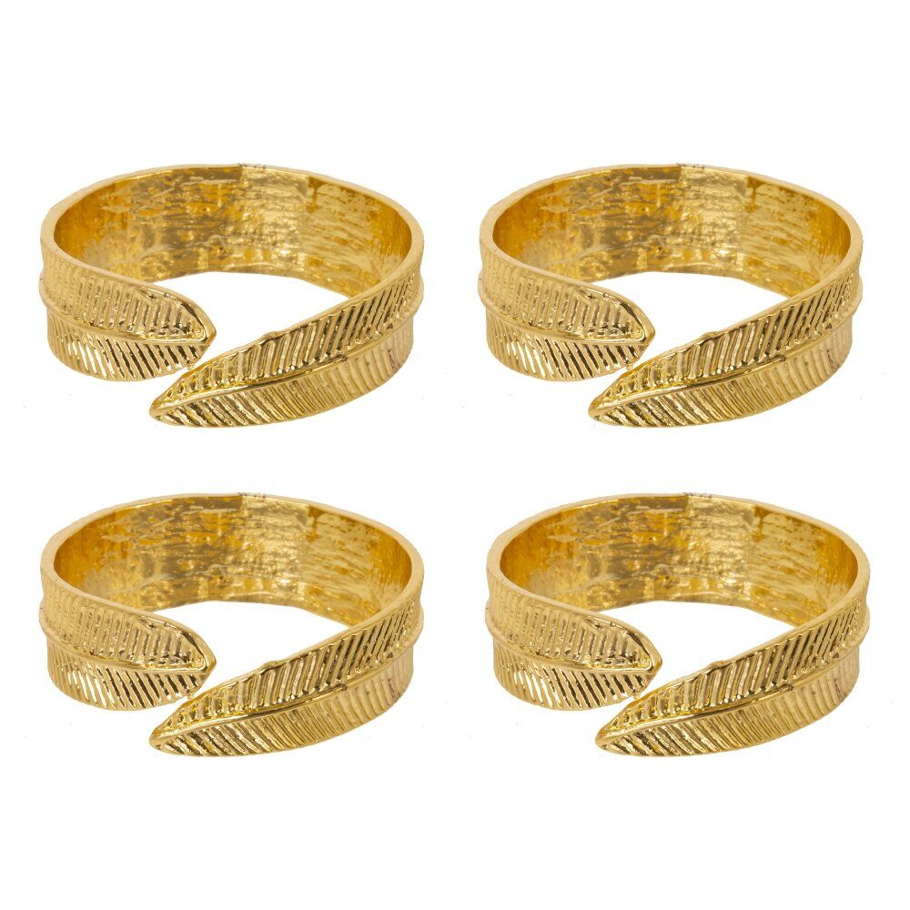 GAEM Набор из 4-х колец для салфеток, L11 W4,5 H11 см