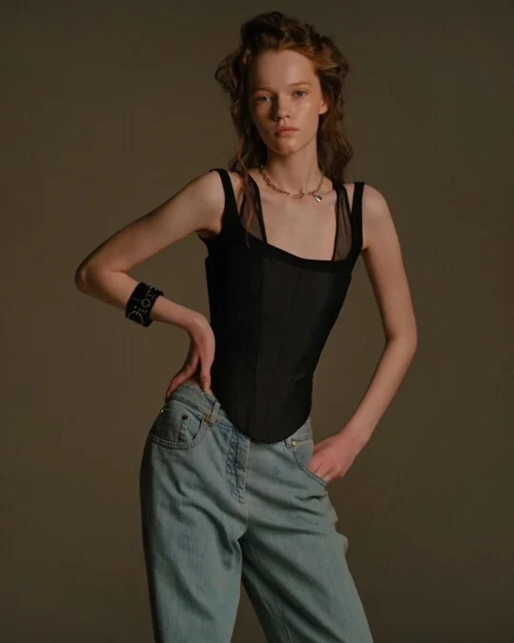 Корсет майка