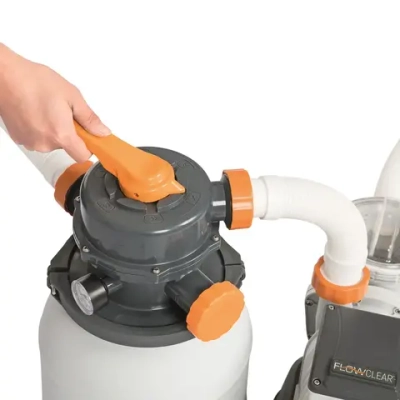 Насос-фильтр песочный для бассейнов, 6056 л/ч Bestway (58497)