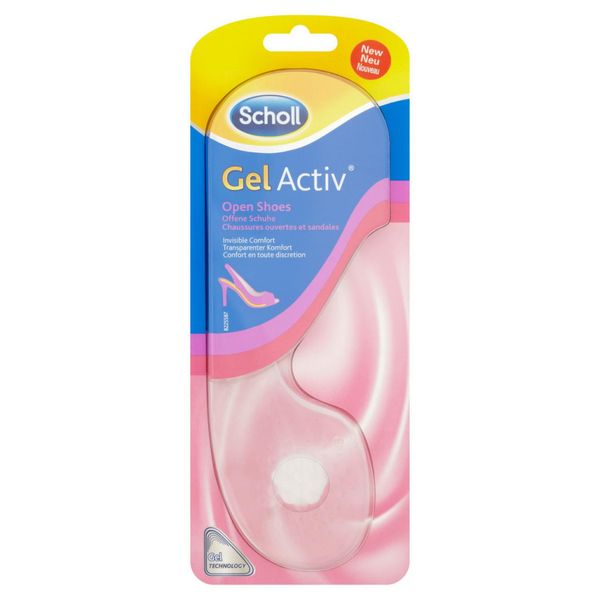 Женские гелевые стельки Activ Gel Open Shoes для открытой обуви