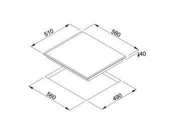 Электрическая варочная панель FRANKE FHC 604 4C T BP WH