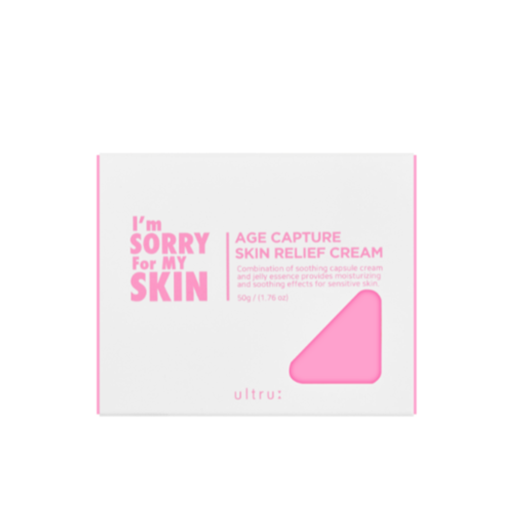 Крем для лица успокаивающий - I'm Sorry for My Skin Age capture skin relief cream, 50г