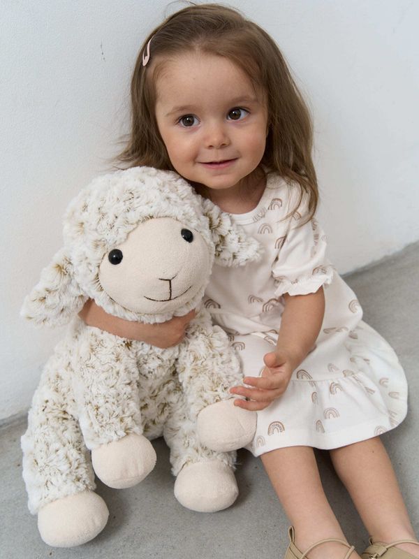 Платье с оборкой 