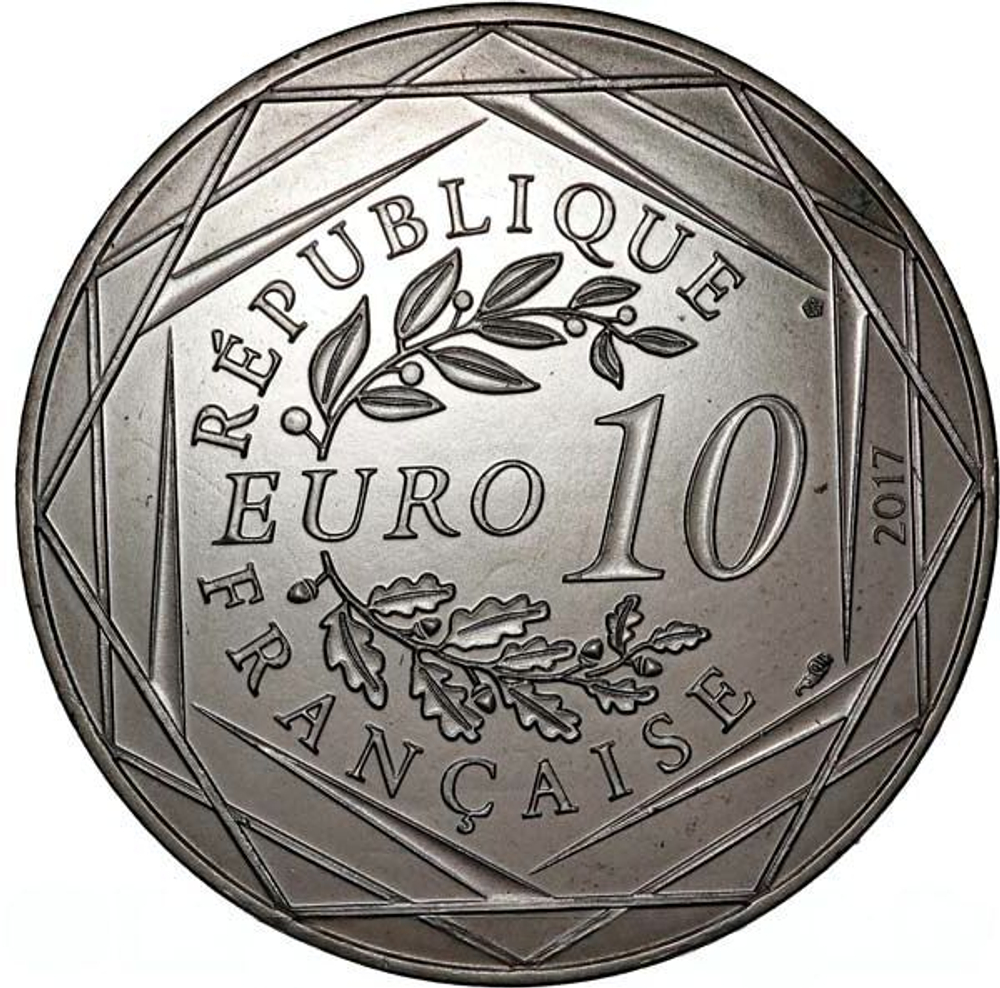 France 10 Euro 2017 – Orléans "La Victorieuse". Silver Coin from the "France by Jean-Paul Gaultier" Series