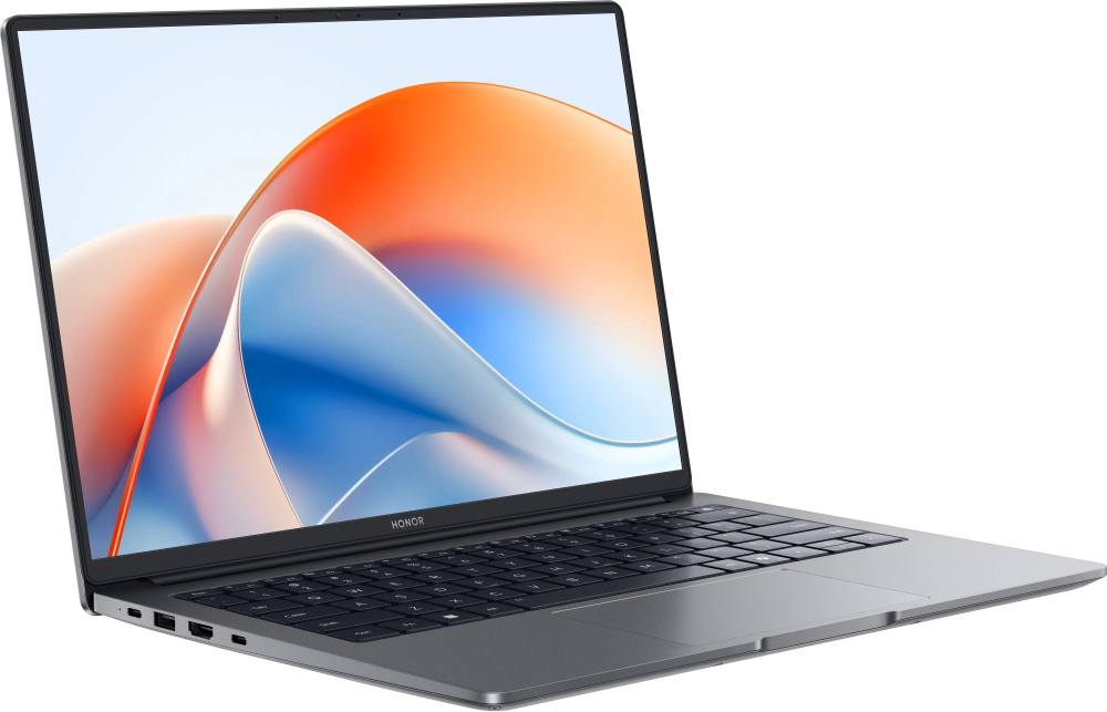Ноутбук  Honor MagicBook X14 Plus 2025 14 ", Core i5, 16 Гб RAM, 1 Тб SSD, Iris Xe Graphics, Серый
