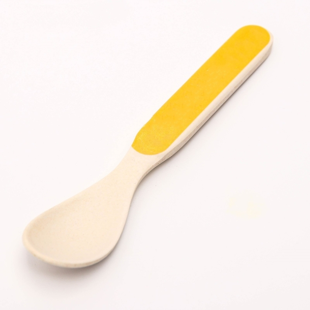 4298750 Вилка для кормления, бамбук, цвет и рисунок  МИКС