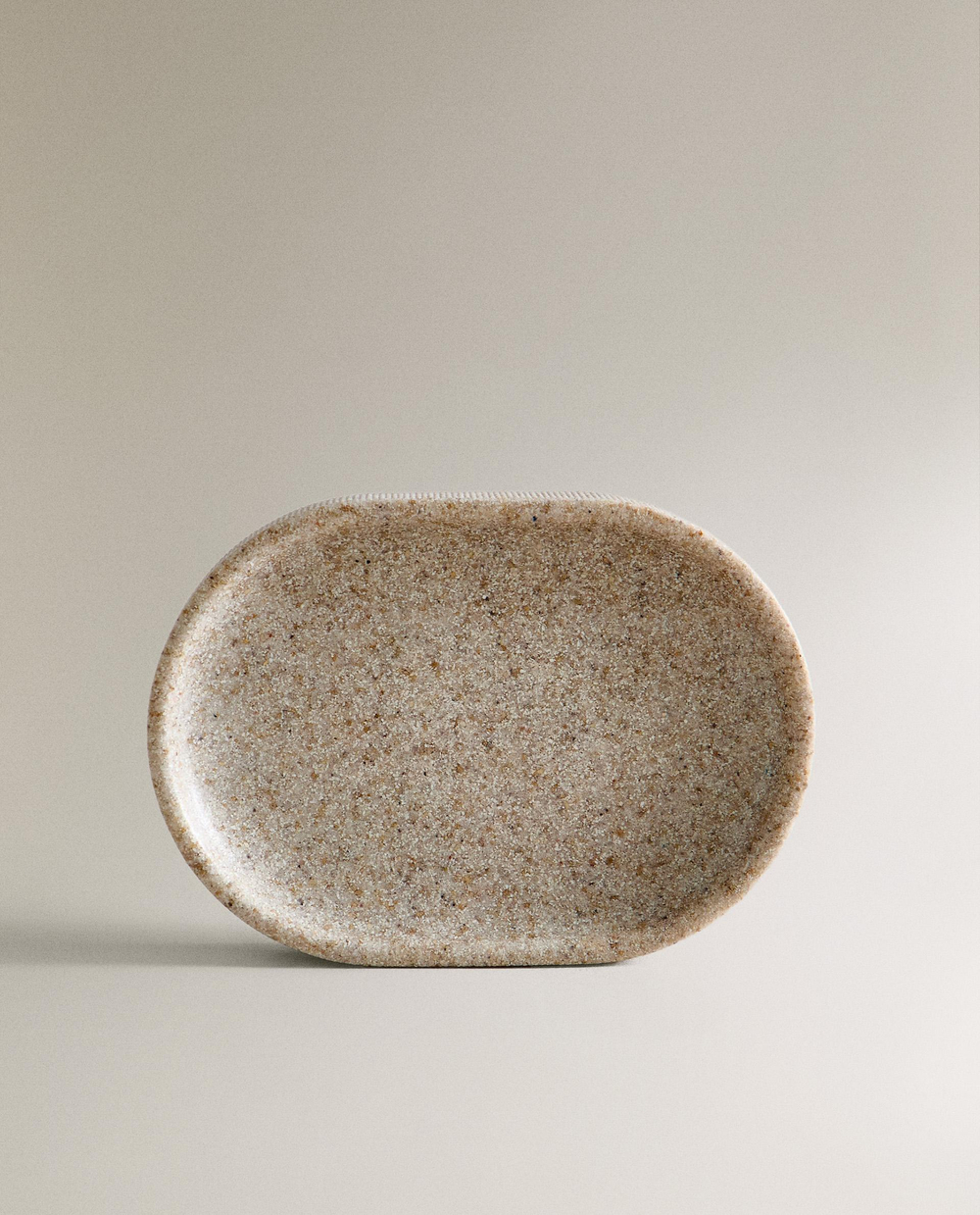 Zara Home мыльница, смола, бежевый