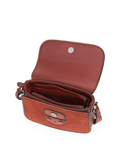 45006/25 Сумка жен., иск. кожа + замша