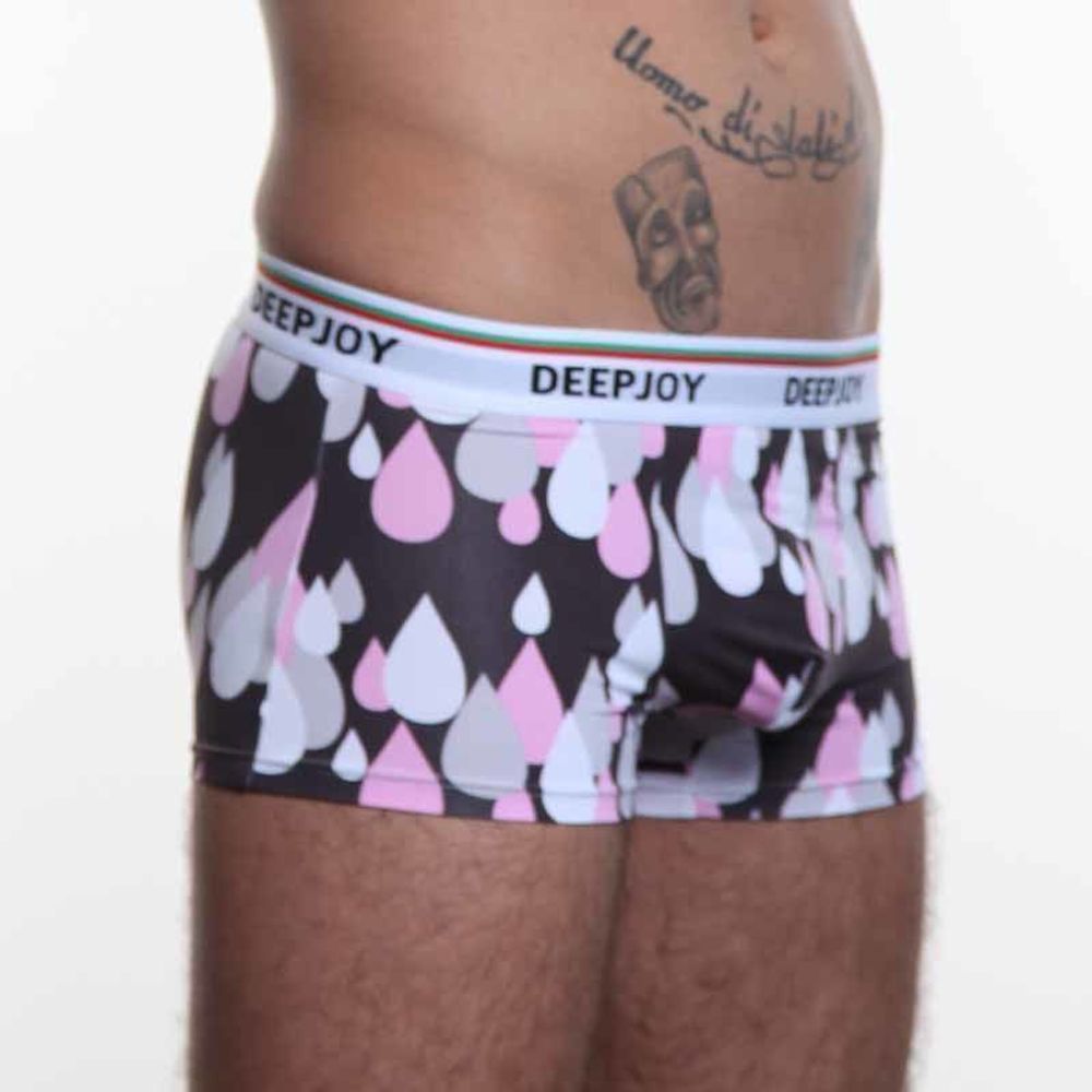 Мужские трусы хипсы розовые Dolce&amp;Gabbana капли