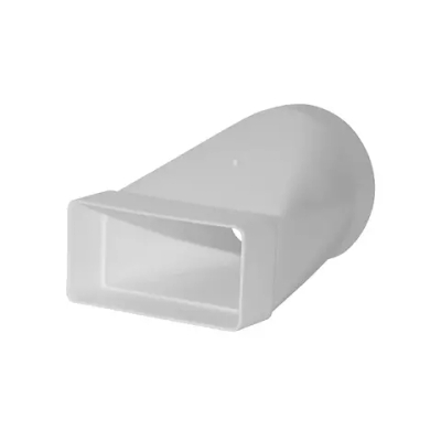 Соединитель 55х110/D100 плоский/круглый