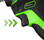 Гайковерт аккумуляторный GREENWORKS G24IW200 ударный, 24V, АКБ 4Ач и ЗУ 3803607CUB