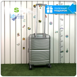 Маленький чемодан Mironpan Model J, Серебристый