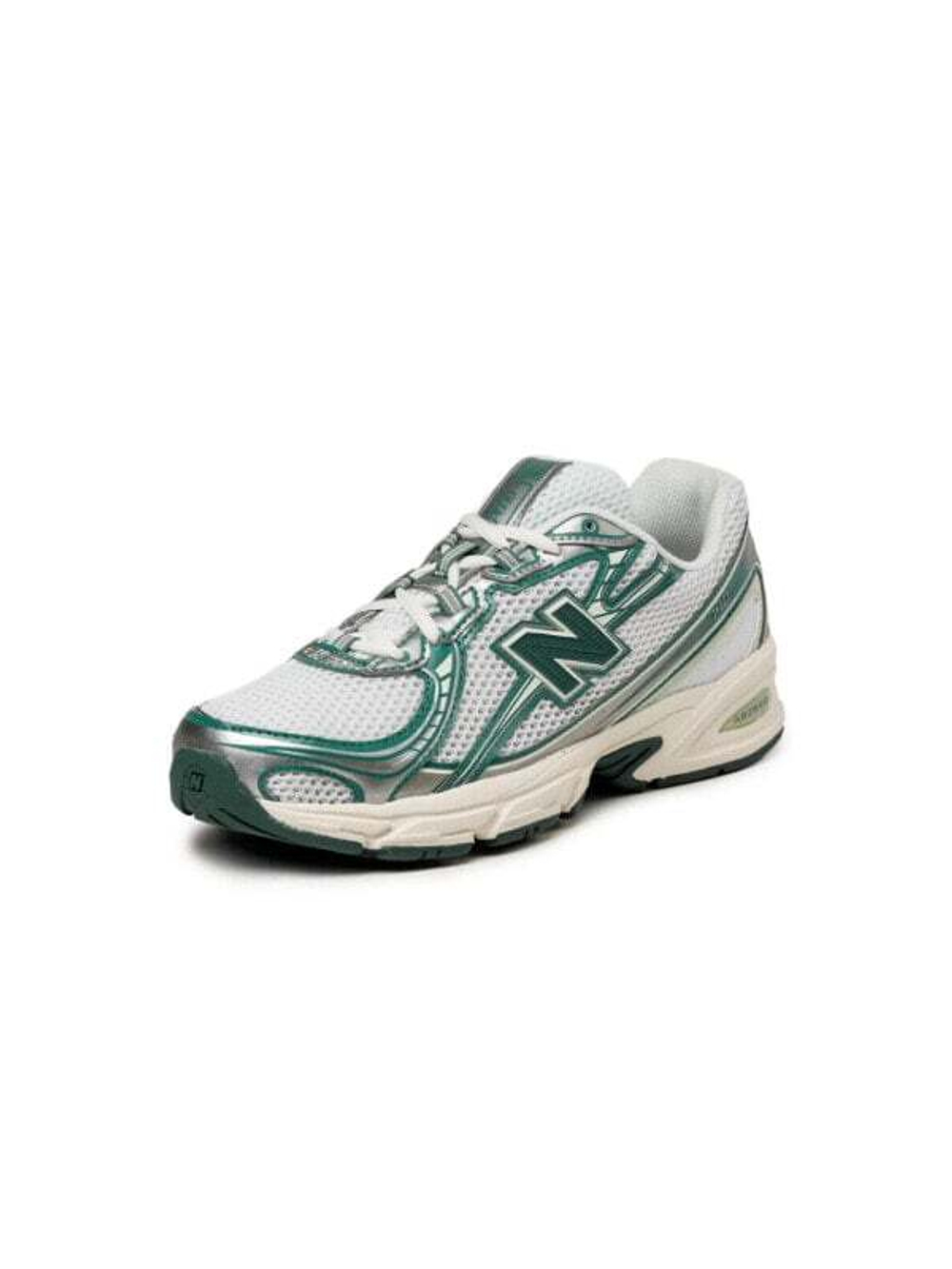 Кроссовки New Balance U740GR2 белые/зелёные