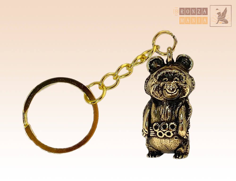 брелок Олимпийский мишка