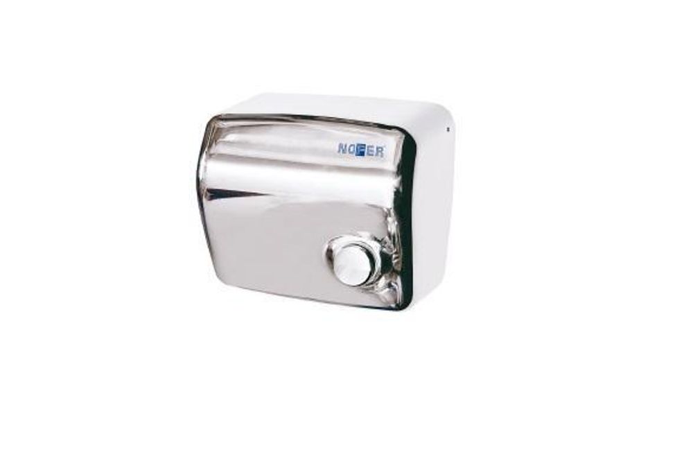 Сушилка c кнопкой 1500 W нерж. сталь KAI 01250.B глянцевый