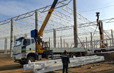 Наш проект: Монтаж конструкций на складе WB