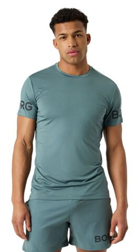 Теннисная футболка Bj_rn Borg T-Shirt - balsam green
