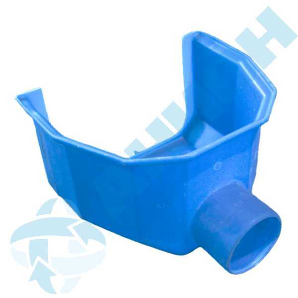 Желоб рыбного контейнера кр2500 с патрубком д=200мм Анион(650x620x380см;синий) - арт.559501