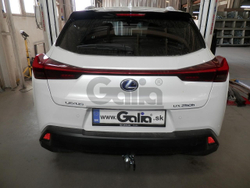 Фаркоп оцинкованный Galia L026C для LEXUS UX 200, UX 250H, SUV, 2018-(паспорт и сертификат в комплекте)(без электрики)
