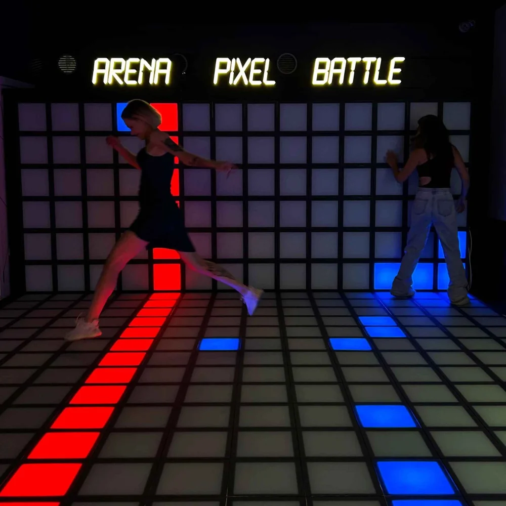 Интерактивный пол «Арена Pixel Battle» 364 шт (33 кв.м)