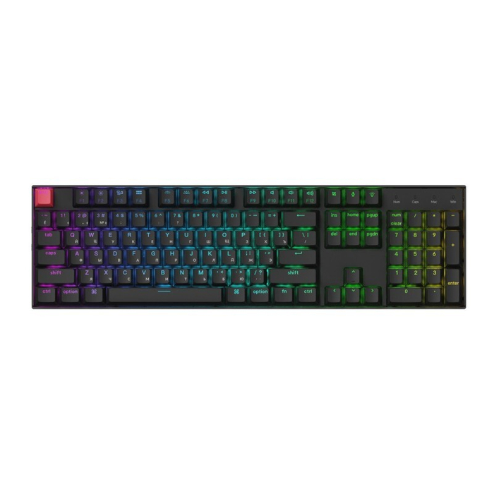 Беспроводная механическая клавиатура QMK Keychron K10 (Version 2), 104 клавиши, RGB подсветка, Keychron Red Switch (K10X-B1Z-RU)