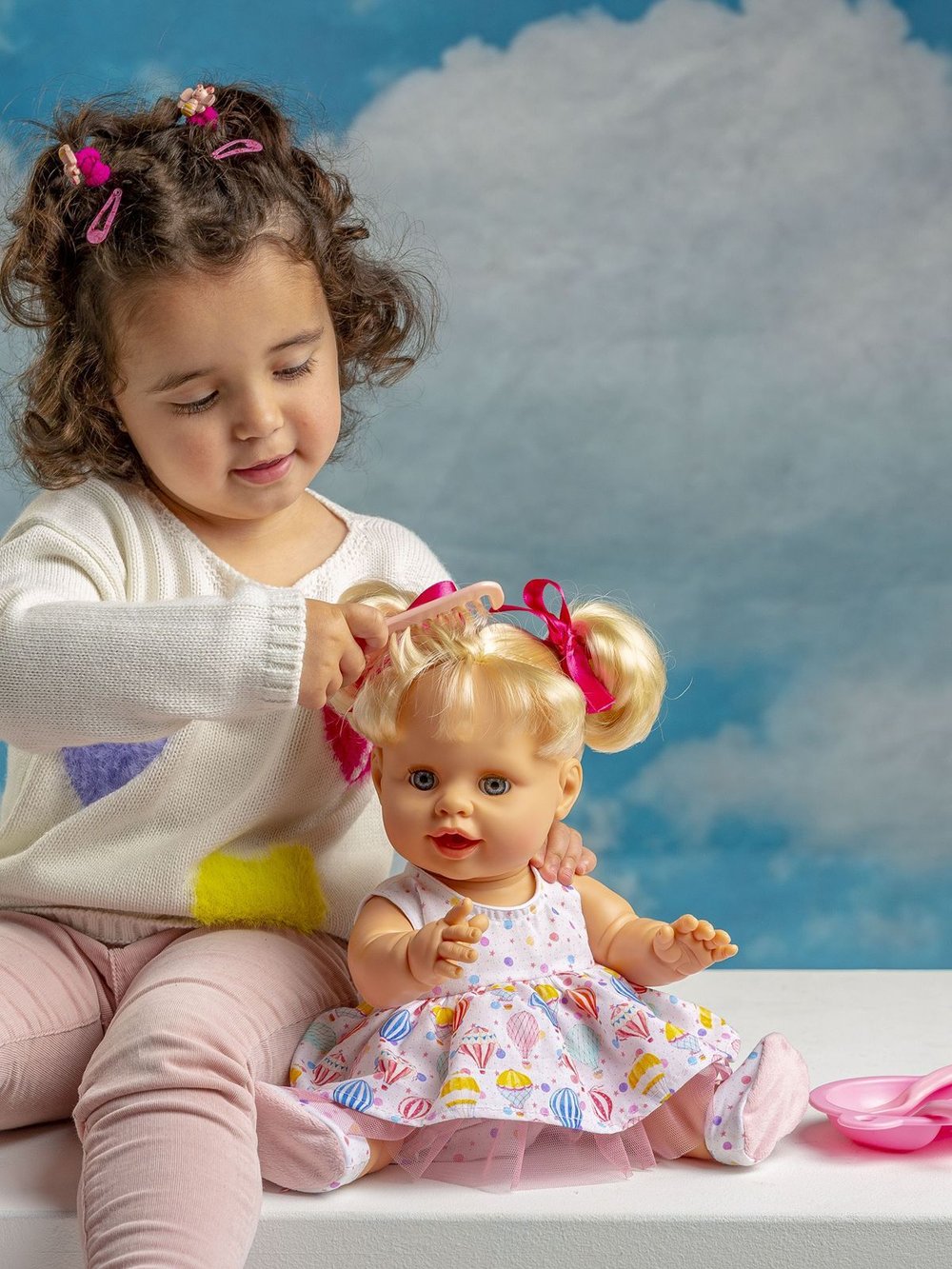 Кукла Berjuan виниловая 38см Susu interactivo в наборе (6008)