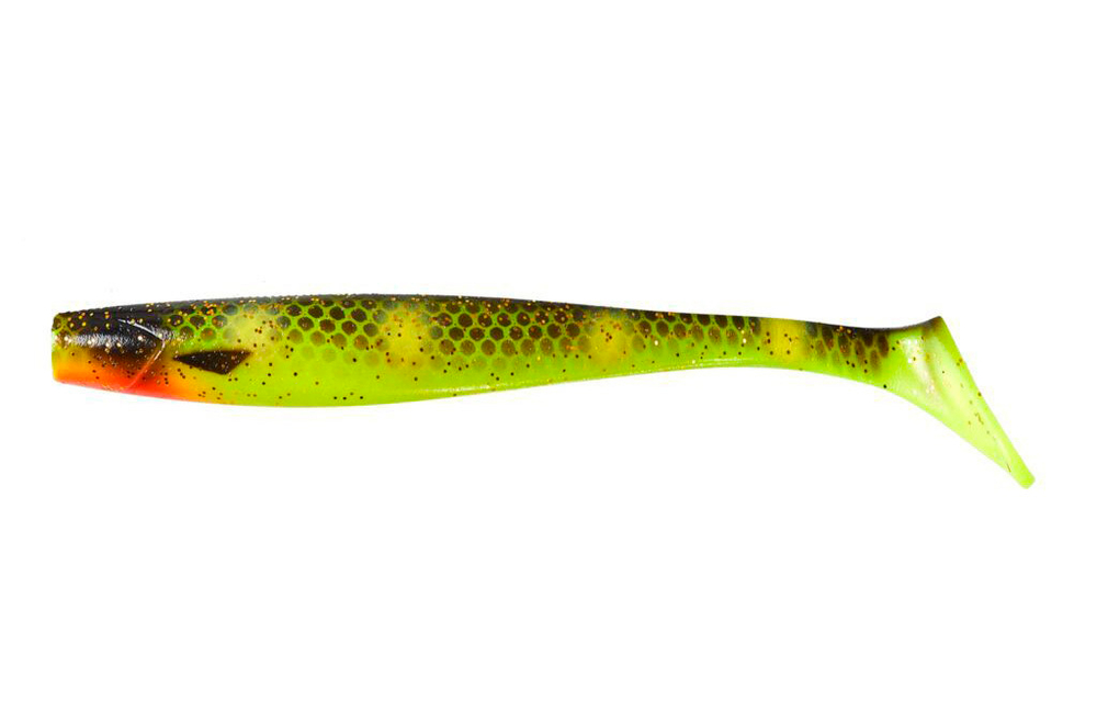 Виброхвост LJ 3D Series Kubira Swim Shad 7" (17.5 см), цвет PG21, 2 шт.