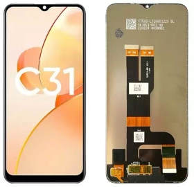 Дисплей для Realme C31 (RMX3501) в сборе с тачскрином Черный - Оптима