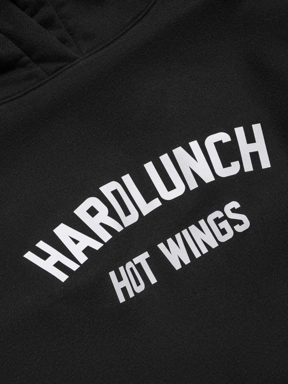 Худи Hardlunch Hot wings черный