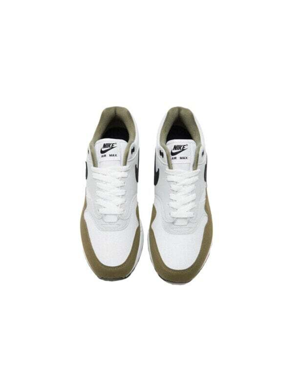 Nike Air Max 1 White Black Medium Olive