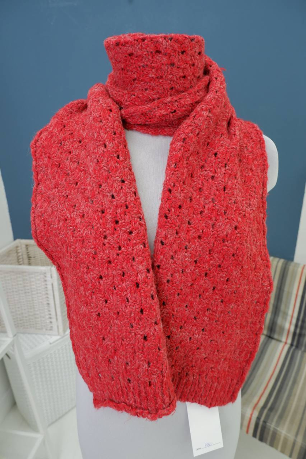 Шарф шерстяной