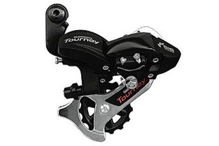 Переключатель скоростей задний Shimano RD-TX31 (крюк, крепление на ось)