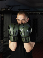 Перчатки для бокса Tomorrow Star Warrior Green Black