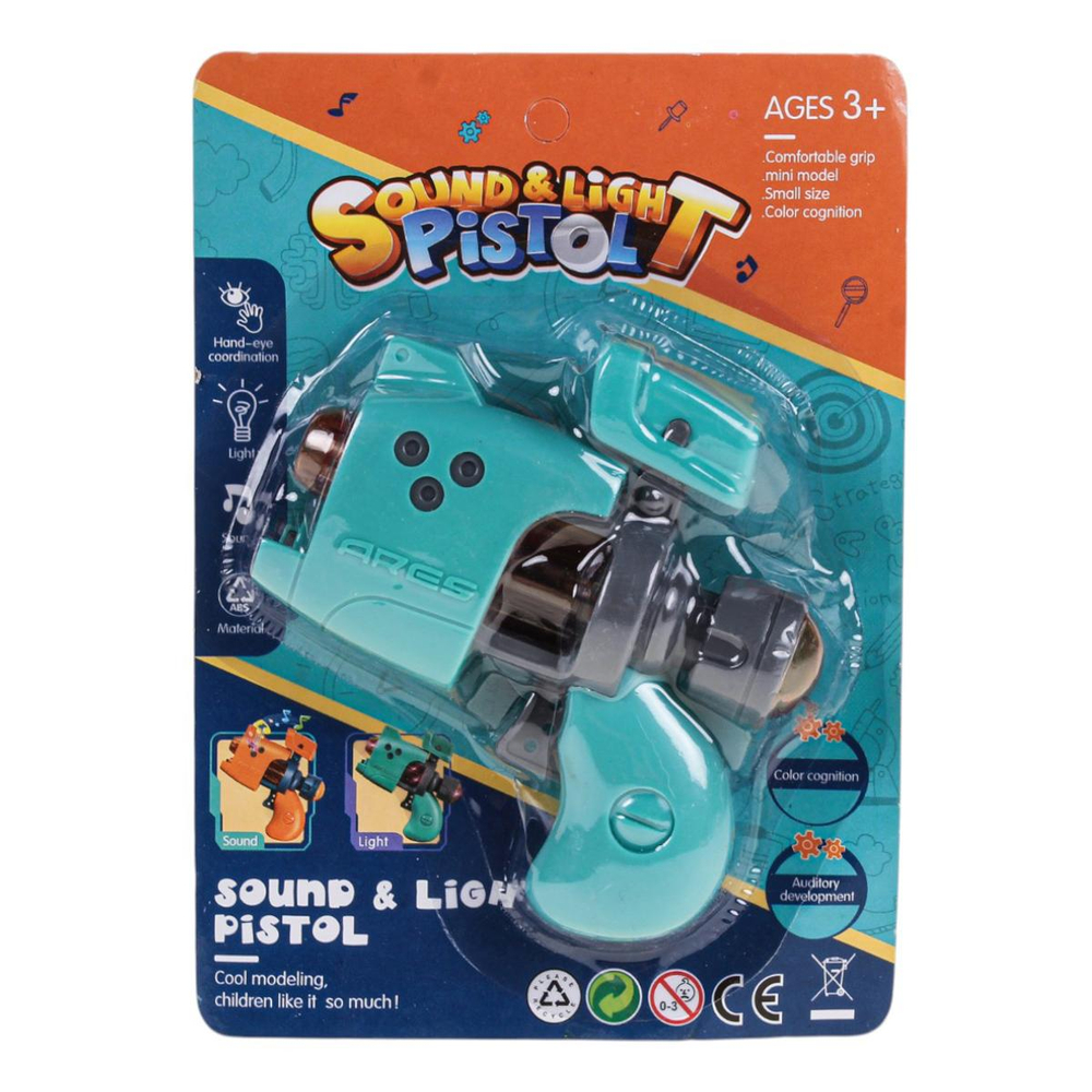 Пистолет на батарейках, блистер Q1028B